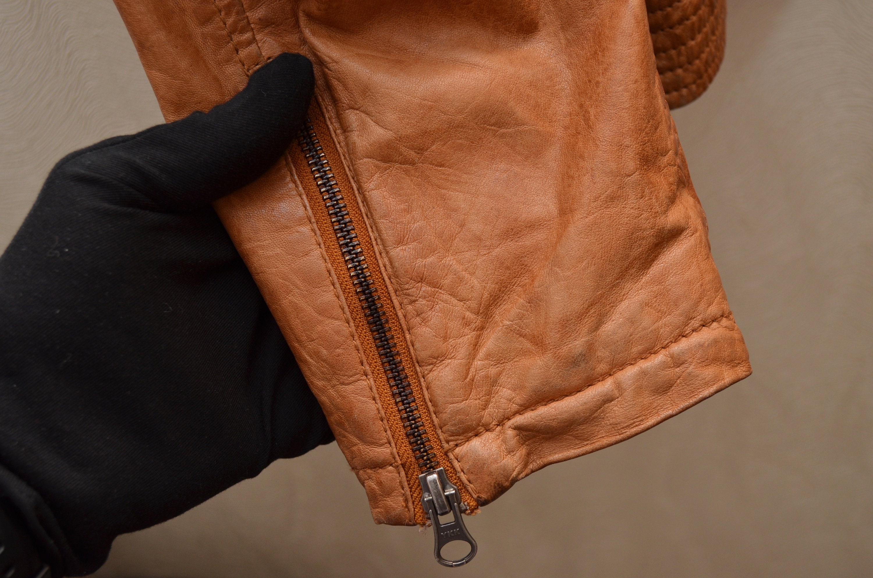 Vintage 90s Y2k Chevirex Leather Jacket Brown Size L P2P 23 Vintage 90s Y2k Chevirex Leather Jacket Brown Size L P2P 23