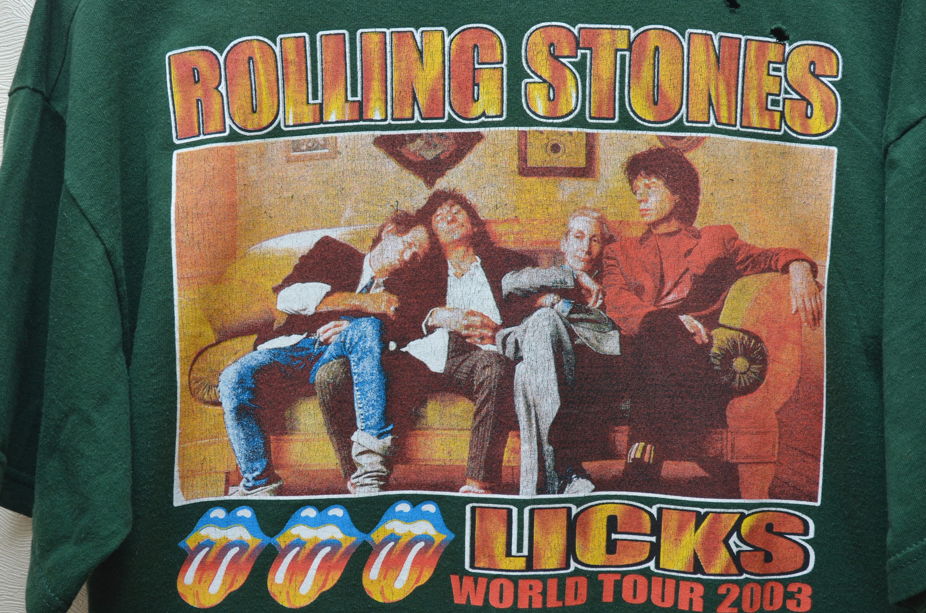 The Rolling Stones Licks World Tour Tシャツ Rolling Stones