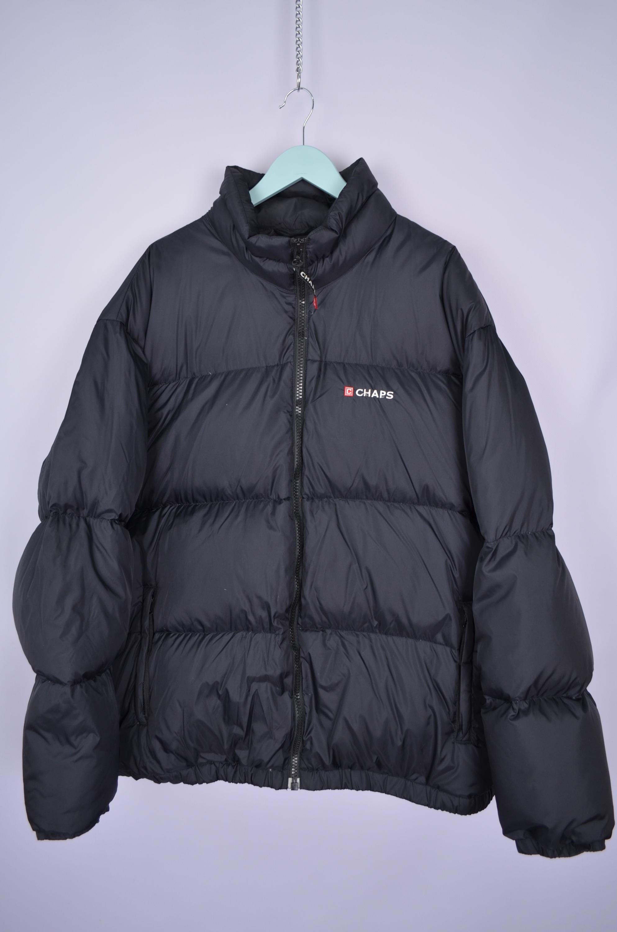 Chaps by Ralph Lauren Down Black Puffer Jacket Size XXL 2XL BIG - Etsy