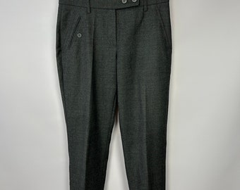 Pantalones de lana y cachemir en color gris Gunex by Brunello Cucinelli Talla 6 de EE. UU./10 del Reino Unido