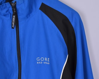 GORE Bike-wear Windstopper Full Zip Blue Jacket Size L - Etsy