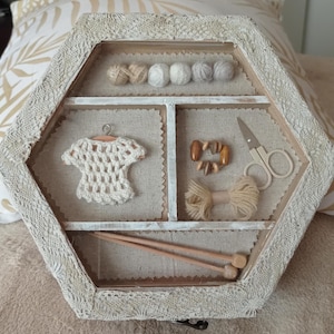 Vintage sewing box