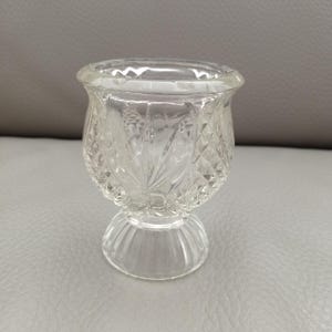 Crystal candle holder