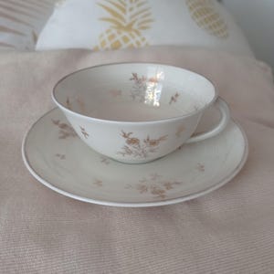 Porcelain teacup set