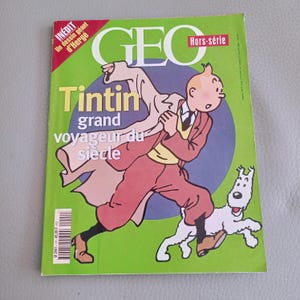 Magasine Géo hors série TINTIN