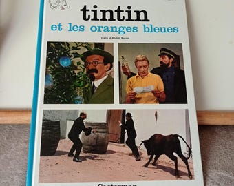 Libro "Tintín y las naranjas azules" de Casterman
