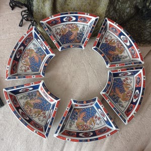 Moroccan appetizer ramekins in Chinese porcelain