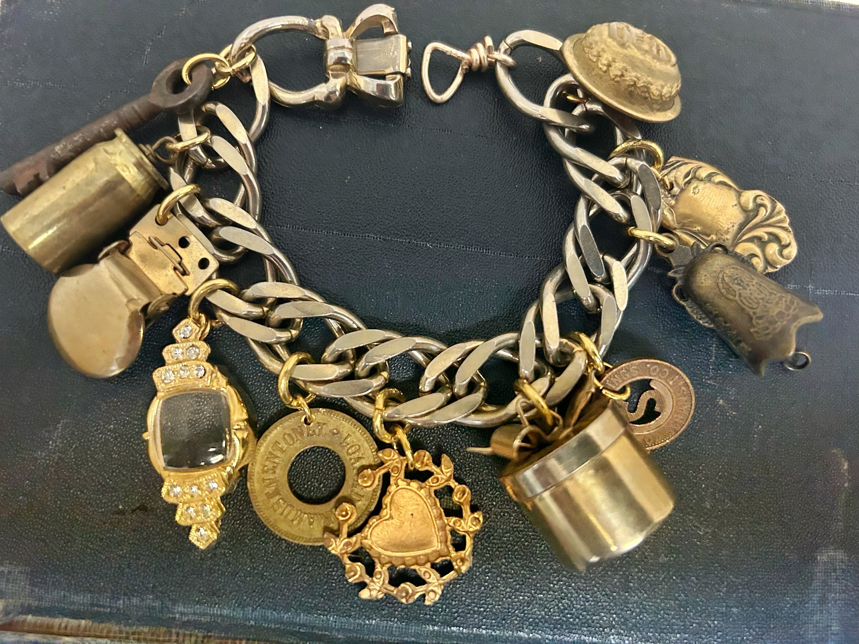 Designer Zipper Pull Charm Bracelet – 2nd Chance Trinkets