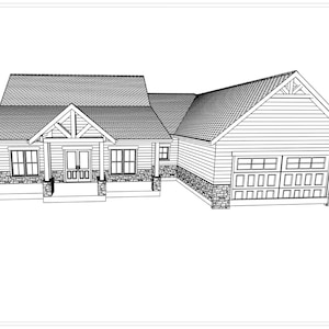 Custom Home Plan #3203