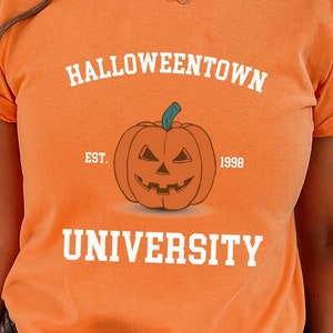 Halloweentown Pumpkin Shirt, Town University Shirt Est. 1998, Spooky Halloweentown Shirt, Comfort Colors Halloween Shirt,