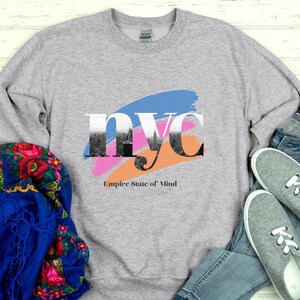 New York sweatshirts, New Yorker Shirt, NYC sweatshirts, New York T-shirt, East Coast Shirt, New York Lover Gift, oversized crewneck