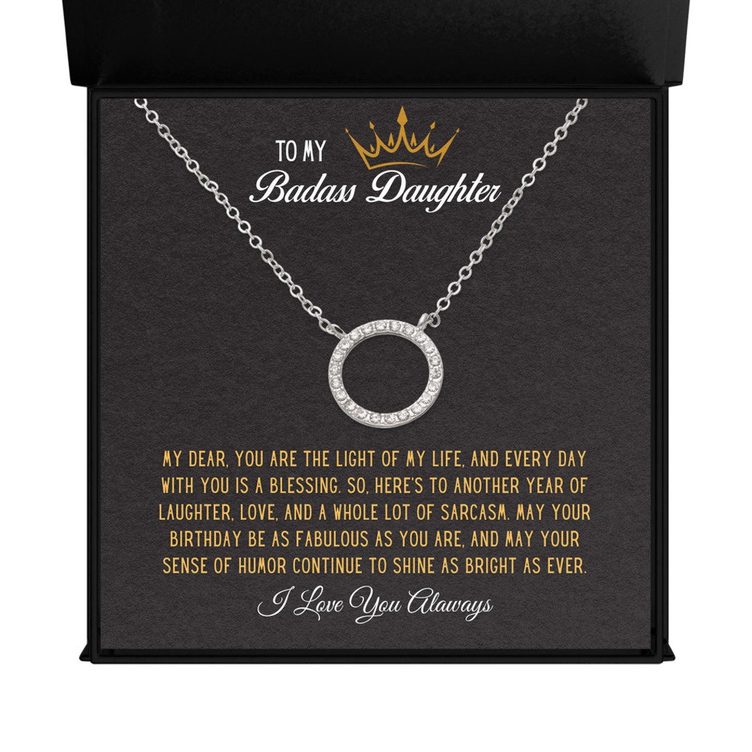 Daughter Gift From Dad, Daughter Jewelry From Dad, Mother Daughter