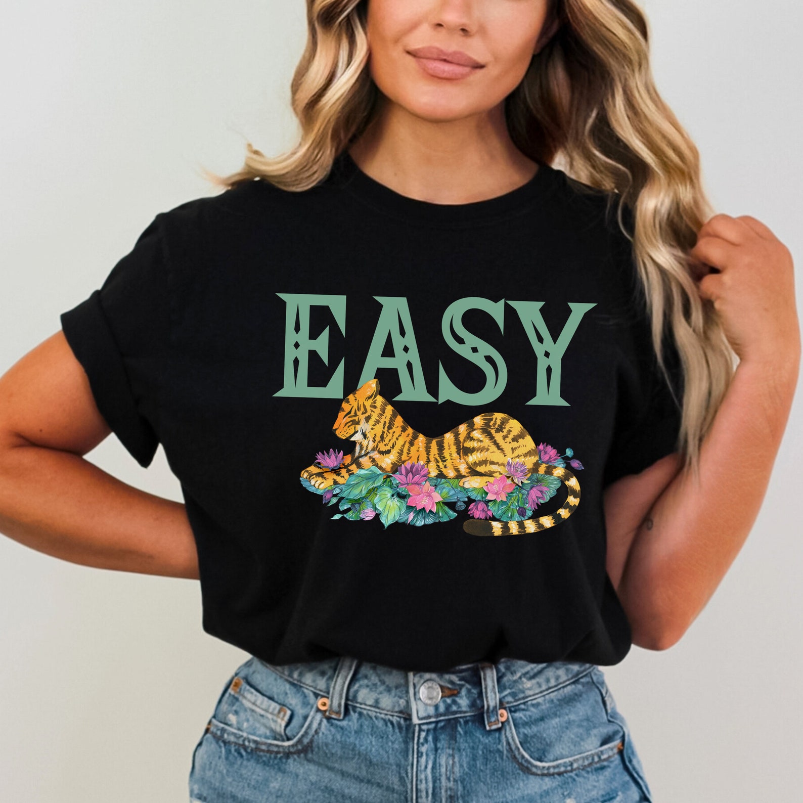Easy Tiger T-Shirt and Shorts Set - Beige/Brown Stripe