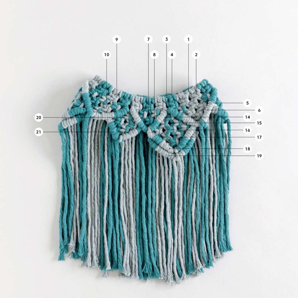 Macrame Jar Cover PDF Pattern, Macrame Tutorial, , Digital Macrame Jar