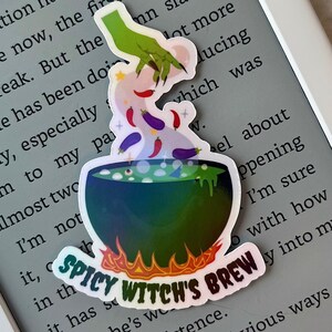 Spicy Witch’s Brew Holographic Sticker