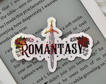 Romantasy Holographic Sticker