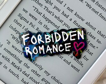 Holografische sticker Forbidden Romance