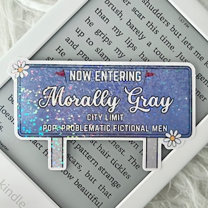 Morally Gray City • Holographic Sticker
