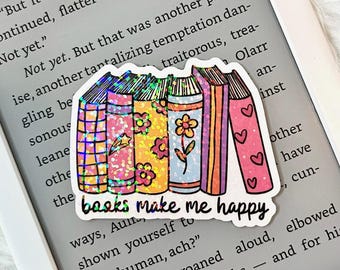 Holografische sticker boeken maken me gelukkig