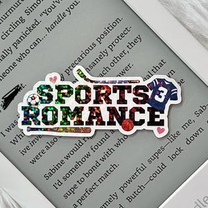 Sports Romance Holographic Sticker
