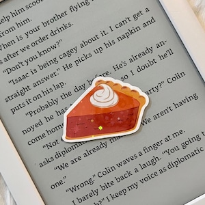 Pumpkin Pie Holographic Sticker