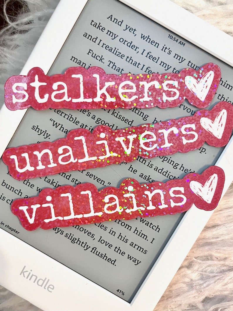 Villains/Stalkers/Unalivers • Holographic Sticker image 1