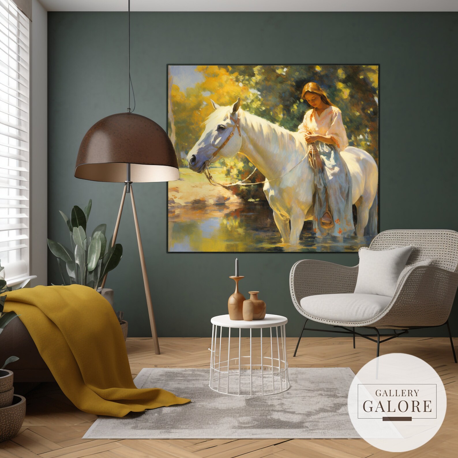 Woman on Horse Print: Vintage Equestrian Wall Art (digital Download) - Etsy