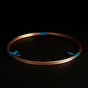 SWJ™ Lödtråd med hög kopparhalt – 18 Gauge (0,040 tum) x 10-fots spole – Fosforkopparlödtråd – Självflödande, lättmatad tråd – från SWJ Supply