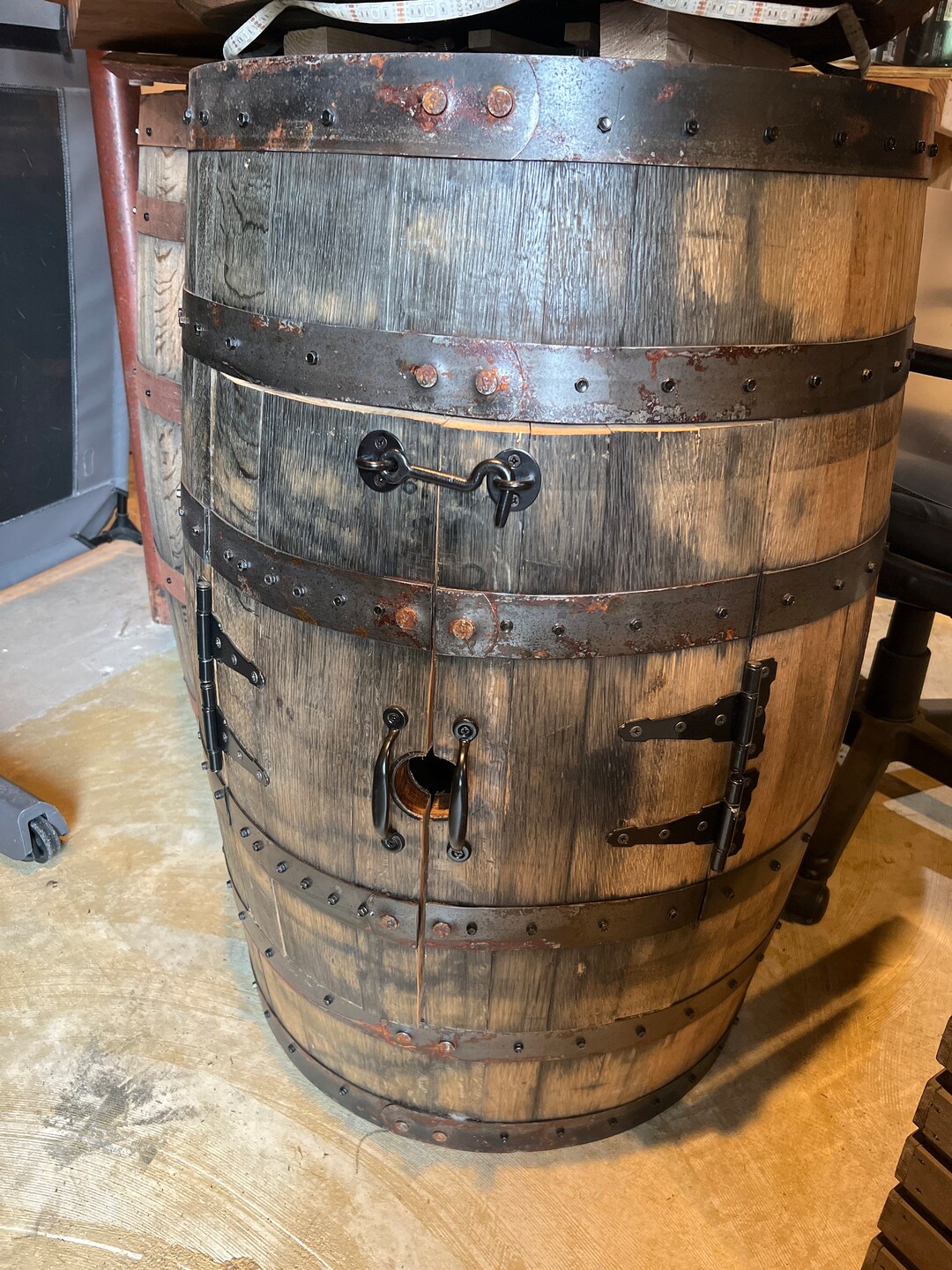 Whiskey Barrel Bars Etsy