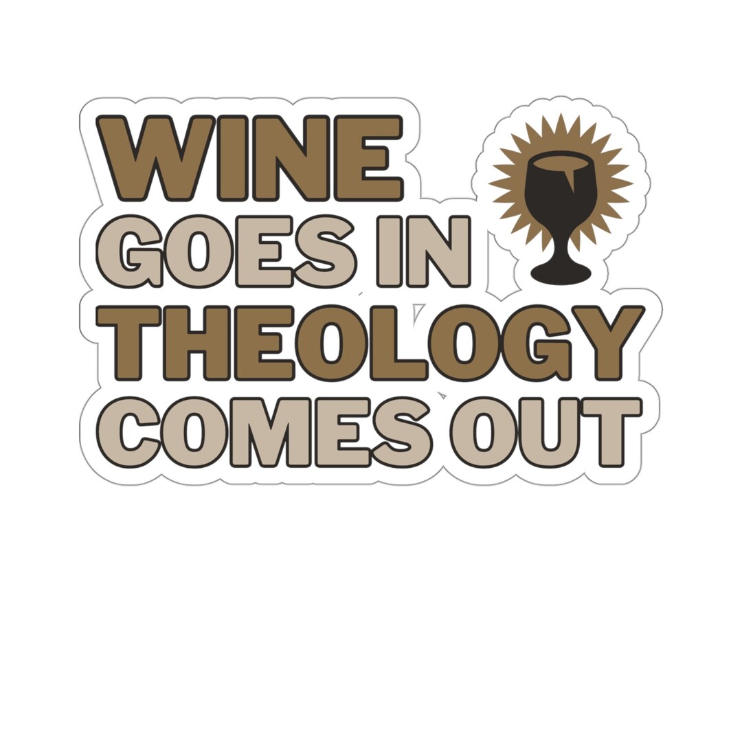 Wine Sticker, Logo Sticker, Laptop Sticker, Sticker, Water Bottle ...