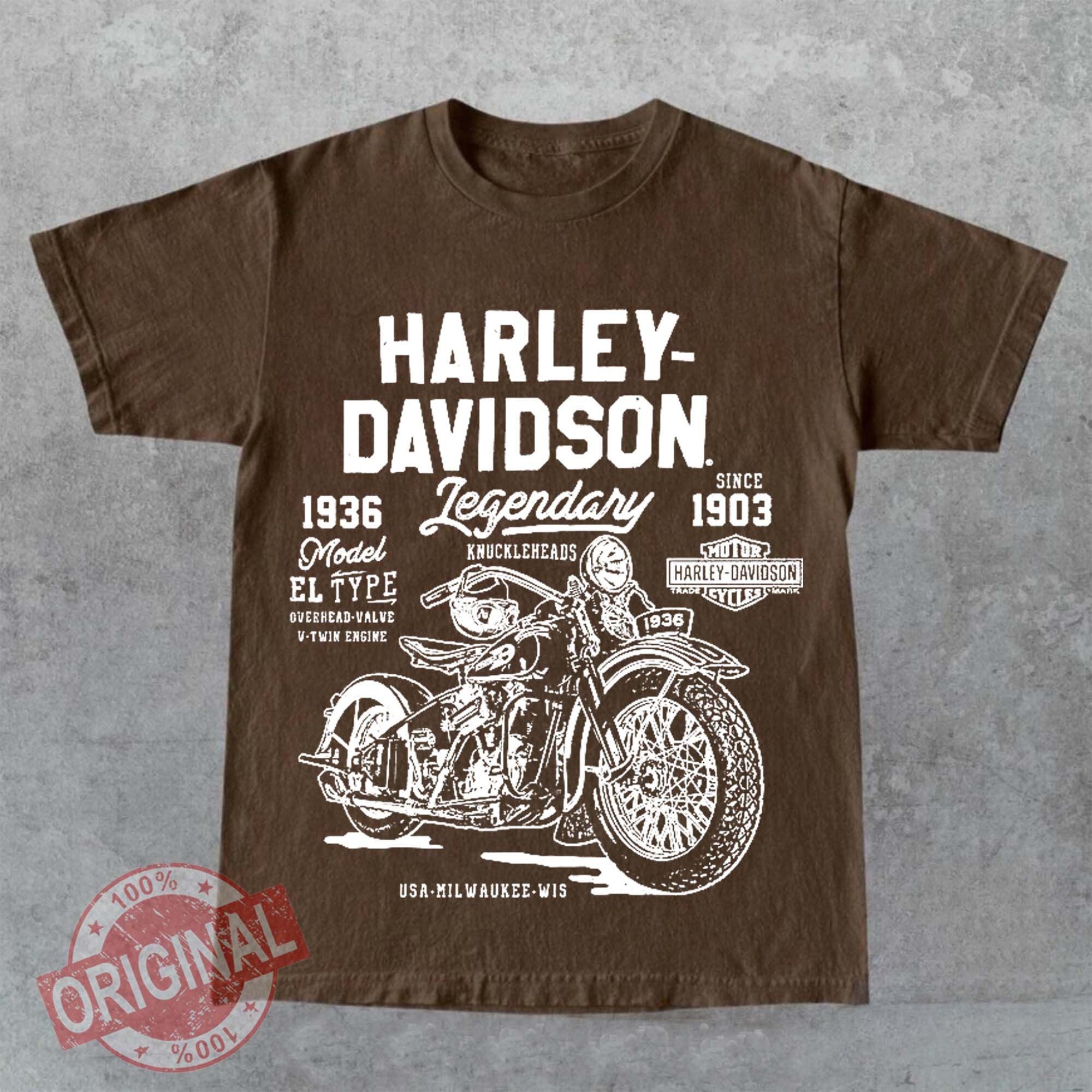 Harley Davidson Vintage T Shirt - Etsy