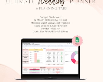 Google Sheets Wedding Budget Tracker, Wedding Planner Digital, Indian Wedding, Sikh Wedding Planner, Wedding RSVP Tracker, Wedding Checklist