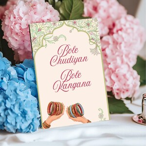 Bazaar Sign for Sangeet, Bangle Bazaar, Wedding Favors Sign for Sangeet, DIY Sangeet Decor, Mehndi Decor