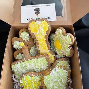 Small Birthday Dog Cookie Box