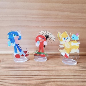 Team Hero in the Rain Acrylic Standees
