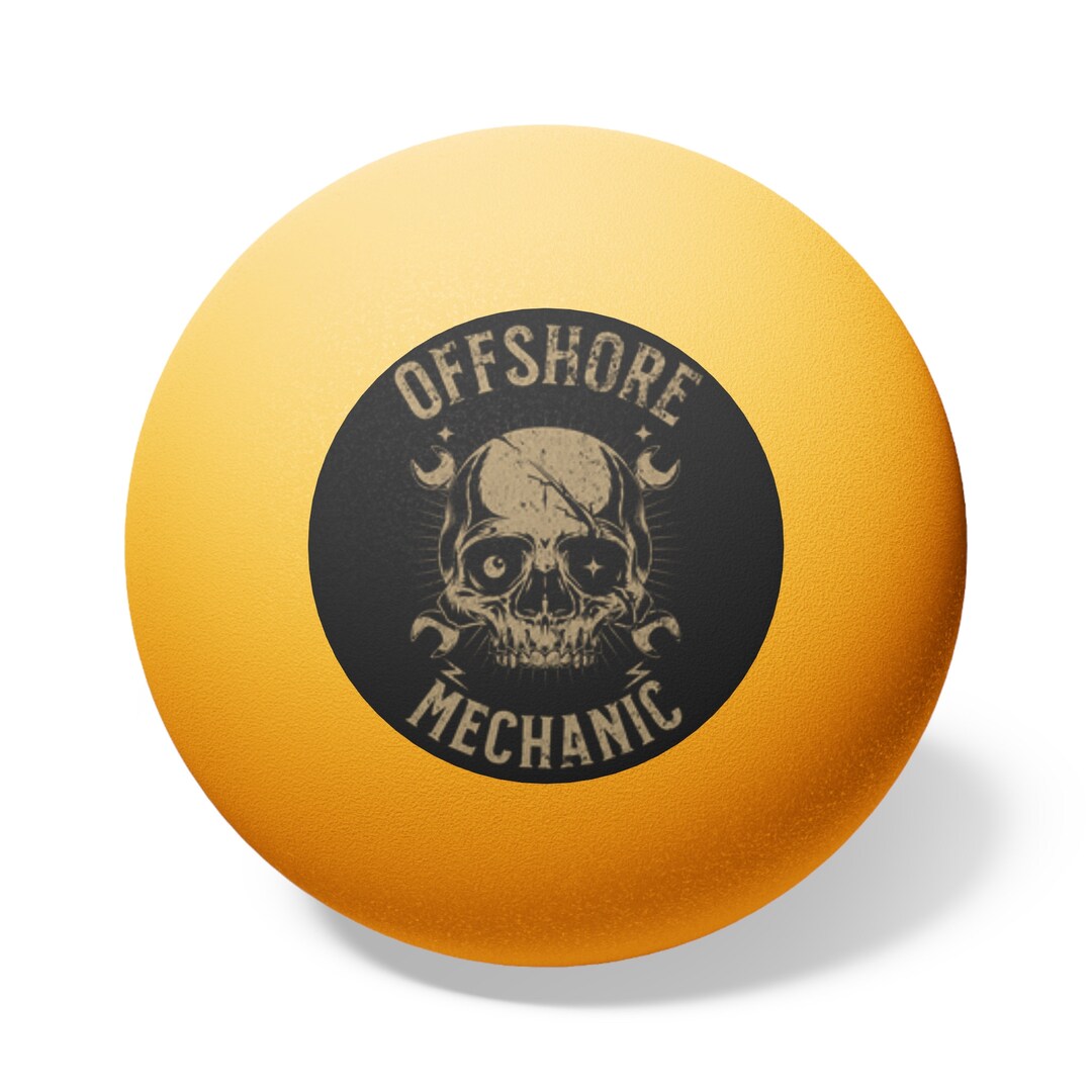 Offshore Mechanic Ping Pong Balls 6 Pcs Etsy