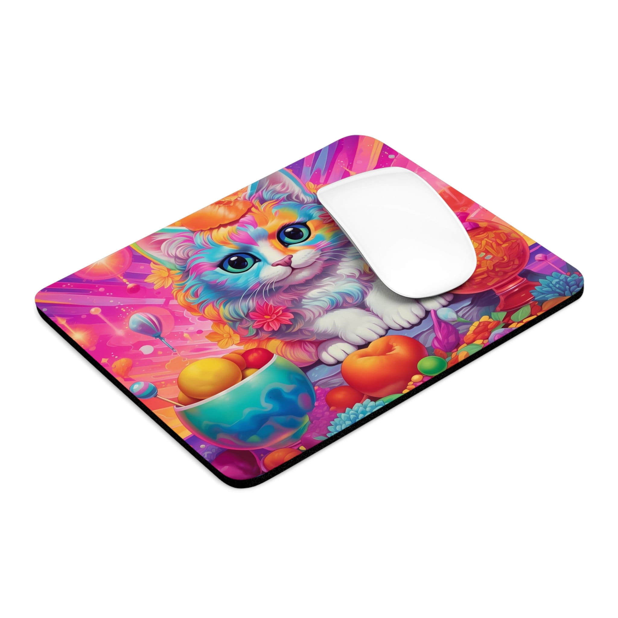 Retro 90's Cat Mouse Pad Time Warp Essentials Retro 90sinspired