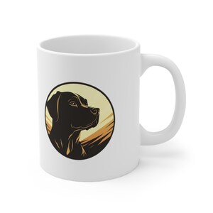 Lab Lover Mug - Fun Labrador Retriever Coffee Mug,  Smiling Labrador Mug, Lab mug, Labrador mug, dog mug, dog lover mug, coffee mug,