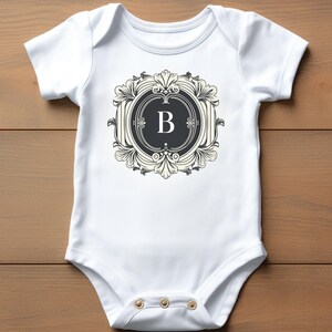 Monogram SVG B, Personalized Initial Design, Premade Wedding Monogram ...