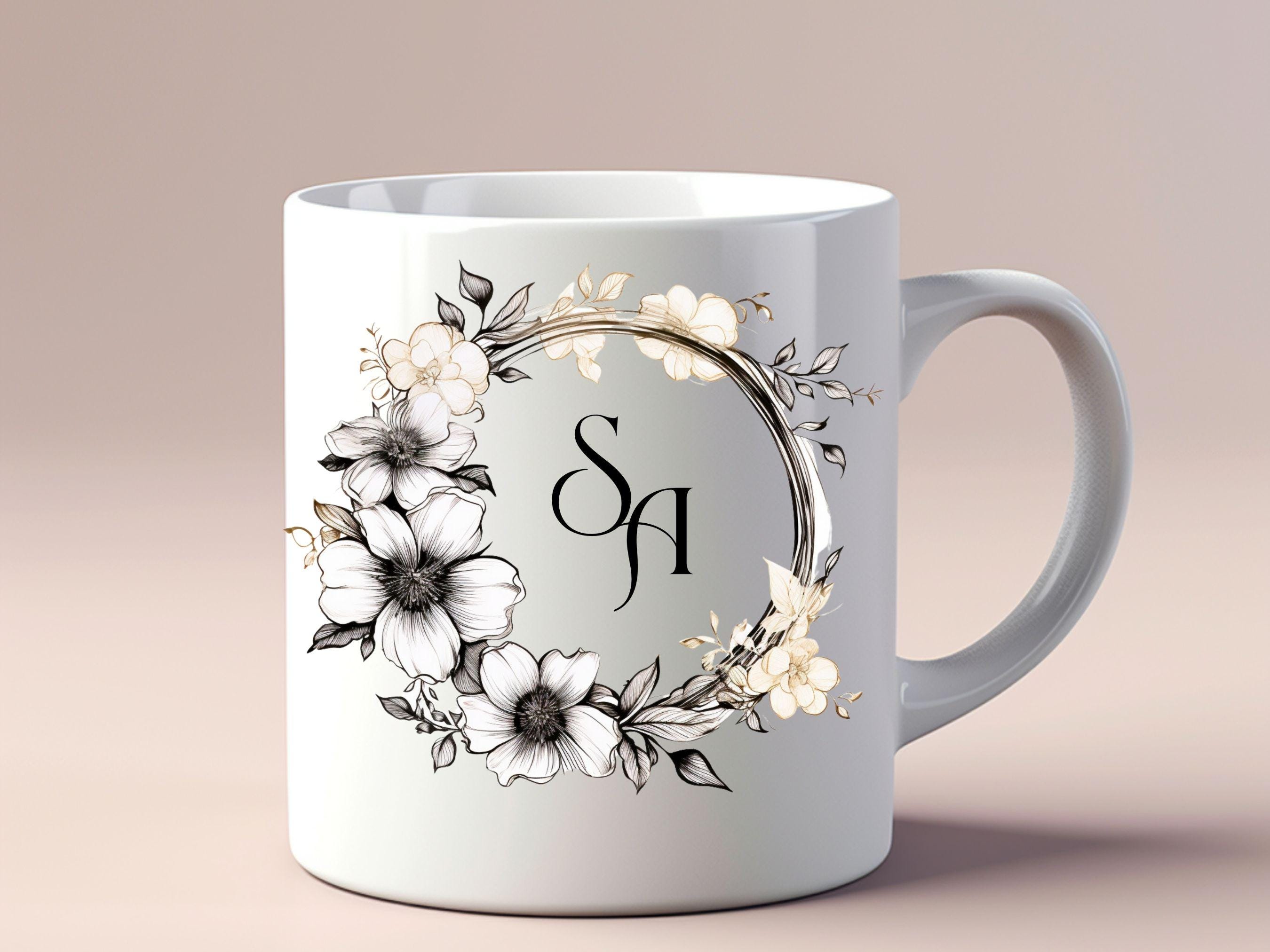 Monogram SA Digital Download, Custom Monogram Art With SA Initials for ...