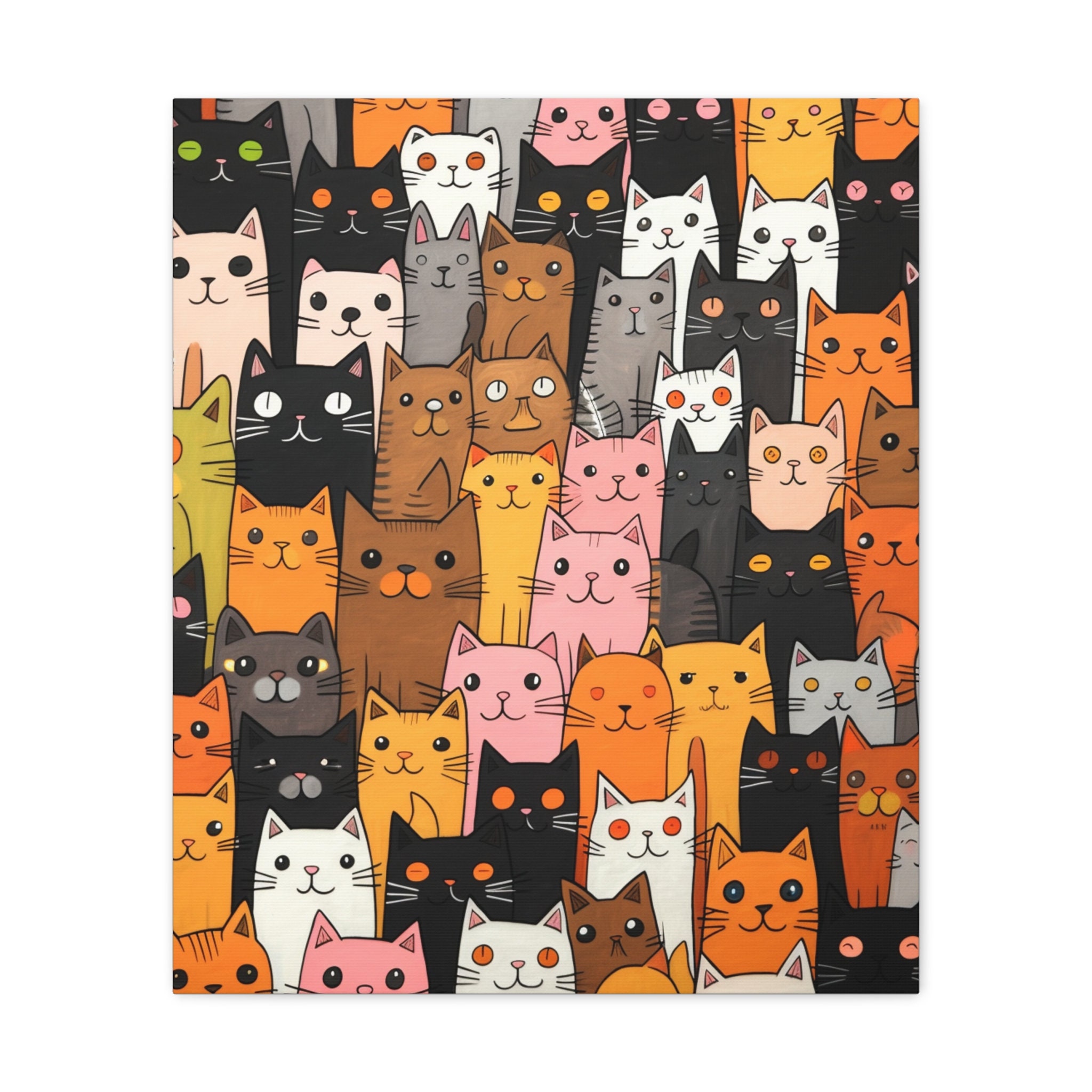 Canvas Gallery Wraps, Quirky Cat Adventures: in the Spirit of Rubyetc ...