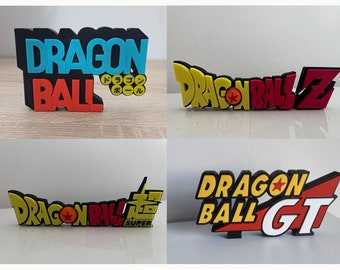 Dragon Ball Logo Sign - Dragon Ball GT - Dragon Ball Z - Dragon Ball Super