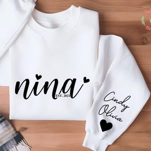 Nina Life Club Sweater - Etsy