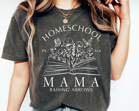 Comfort Colors® Homeschool Mama Shirt, Homeschool Mom Shirt, Home School Teacher Gift, Homeschool Mama Tee, Homeschool Life, Homeschool Mom
