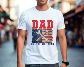 Dad Fixer Of Things Shirt, Repairman Shirt, Best Dad Shirt Gift, Dad Birthday Gift, Gift for Dad, Fathers Day Gift, Funny Dad Gifts Shirt