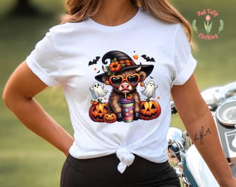 Highland Cow Halloween Shirt, Western Heifer, Spooky Season