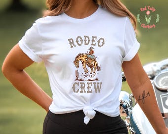 Rodeo Crew Adult, Kid’s, Infant Shirt Matching Group, Family, Sibling, Friends Tee Wild West, Western, Cowboy Birthday Party