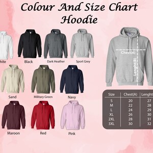 a group of men's hoodies with different colors and sizes