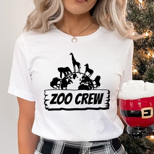 Zoo Crew Shirt, Animal Keeper, Wild Life Shirt, School Zoo Crew Shirt, Animal Lover Shirt, Mother Days Shirts, Cool Family Shirts, Zoo Trip