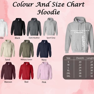 a group of men's hoodies with different colors and sizes